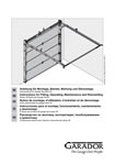 Fitting instructions Garador sectional N track garage door