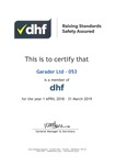 DHF-Membership-Certificate