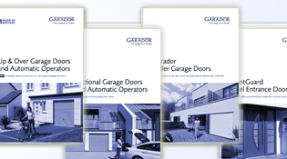 Garador request a brochure service